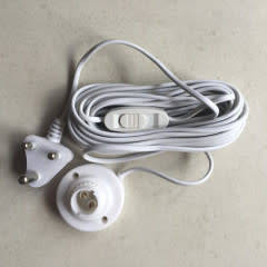 10 LAMP CORD WITH PLUG & ON / OFF SWITCH