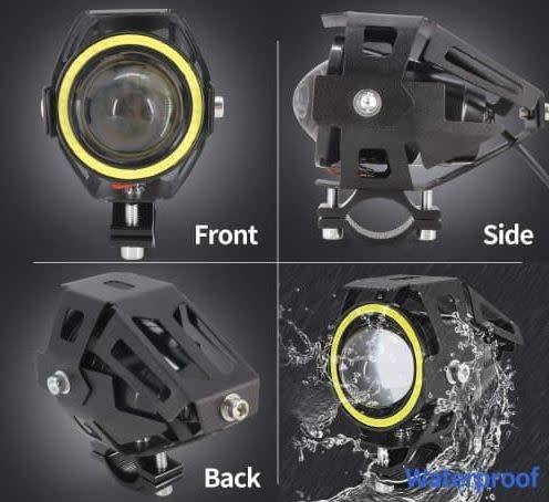 MOTORCYCLE LED SPOT LIGHT 3000 LUMEN WITH DIM & BRIGHT FUNCTION