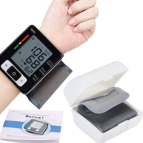 BLOOD PRESSURE MONITOR...FULLY AUTO...LCD DISPLAY...W.H.O STANDARDS...INTELLIGENT MONITORING
