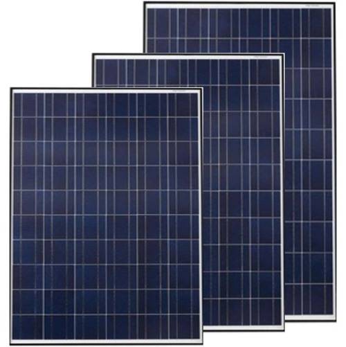 150W POLYCRYSTALLINE SOLAR PANEL-WITH CONNECTOR BOX , CABLES ,2 X CLAMPS & CABLE CONNECTORS