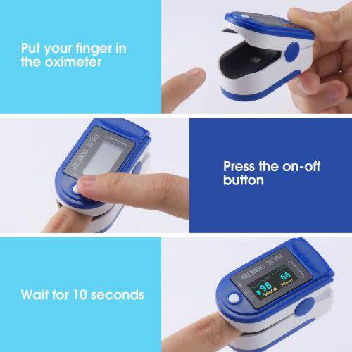 OXYGEN SATURATION LEVEL/ HART RATE MONITOR-FULLY AUTO-LCD DISPLAY-W.H.O STANDARD-INTELLIGENT MONITOR