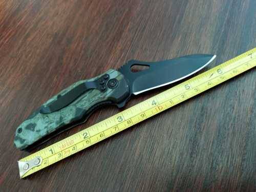NEW STAINLESS STEEL FOLDING KNIFE -160 mm WHEN OPENED-70 mm BLADE-SAFETY LATCH !