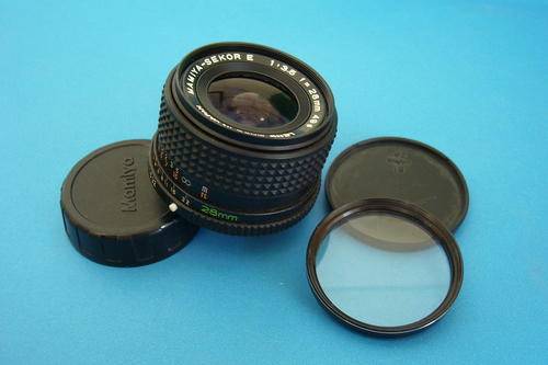 Mamiya Sekor Camera Lens - With UV Filter and Dust Caps