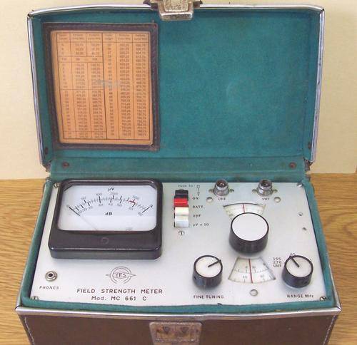 Field Strength Meter --- Used for TV and FM Radio Antenna Adjustment