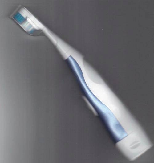 *SALE* - Battery operated pro whitening toothbrush (blue)
