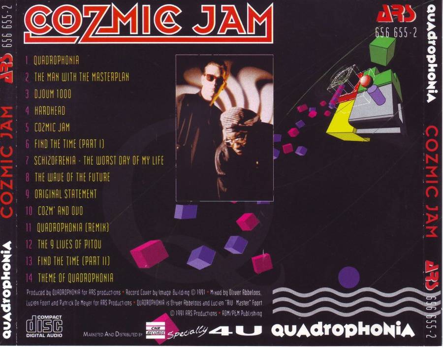 QUADROPHONIA - Cozmic jam (CD) 656 655-2 EX