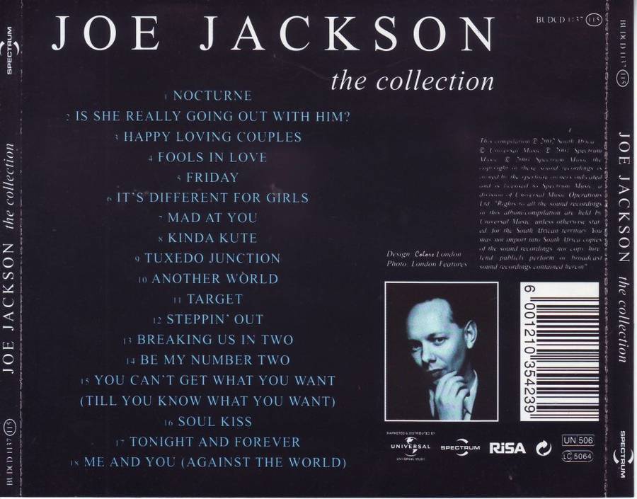 JOE JACKSON - The collection (CD) BUDCD 1137 NM-