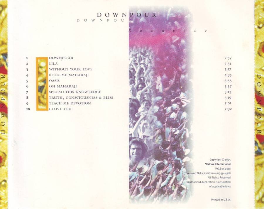 DOWNPOUR (CD) CD003 (Visions International) NM-
