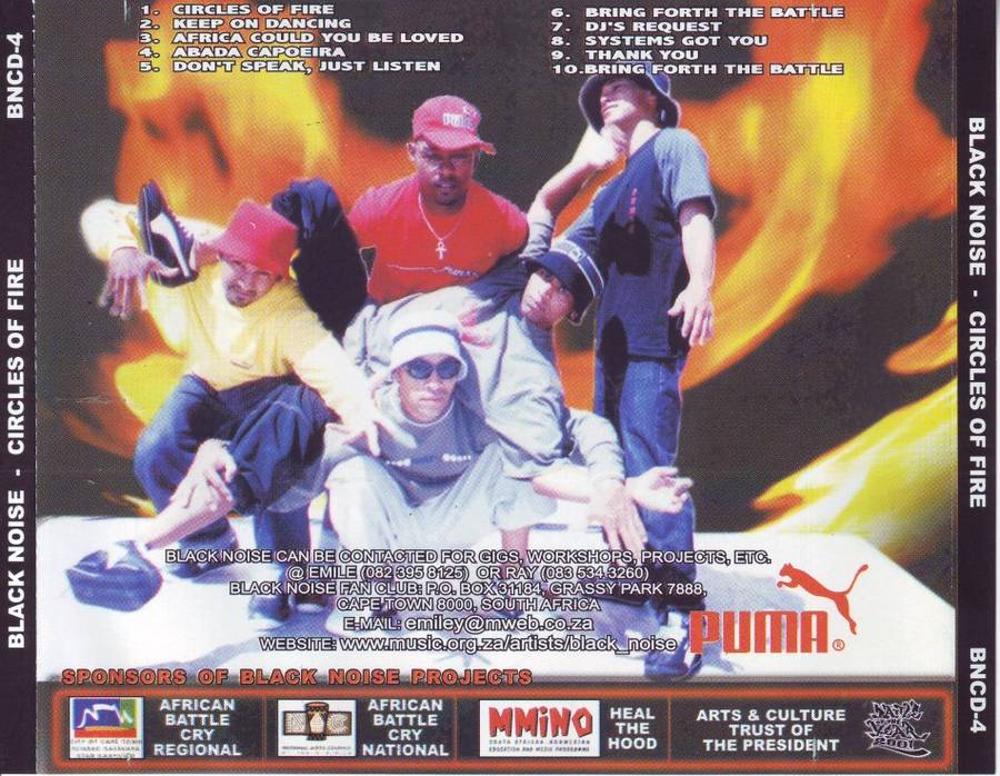 BLACK NOISE - Circles of fire (CD) BNCD-4 NM