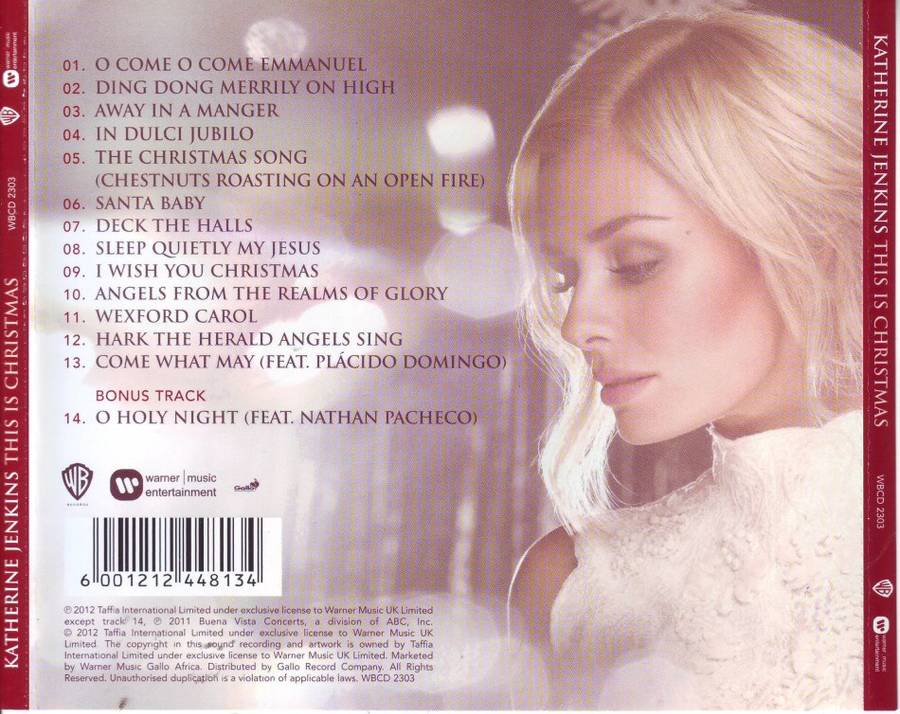 KATHERINE JENKINS - This is christmas (CD) WBCD 2303 NM