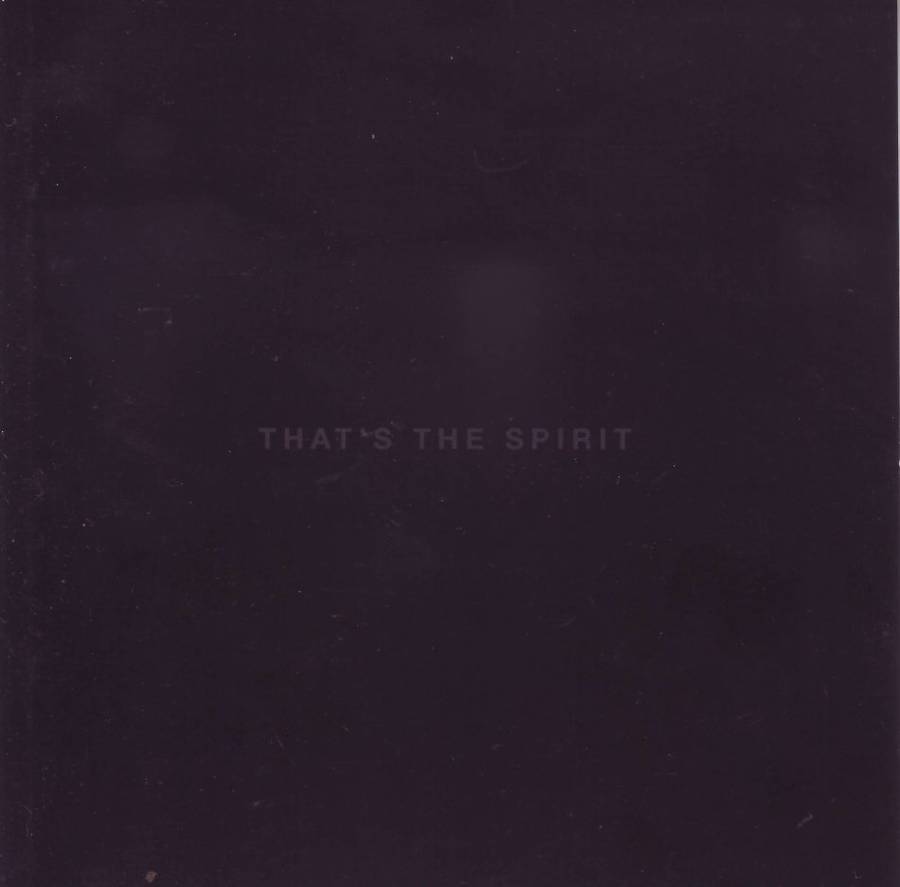 BRING ME THE HORIZON - That's the spirit (CD) CDRCA 7471  (FREE BULK SHIPPING)