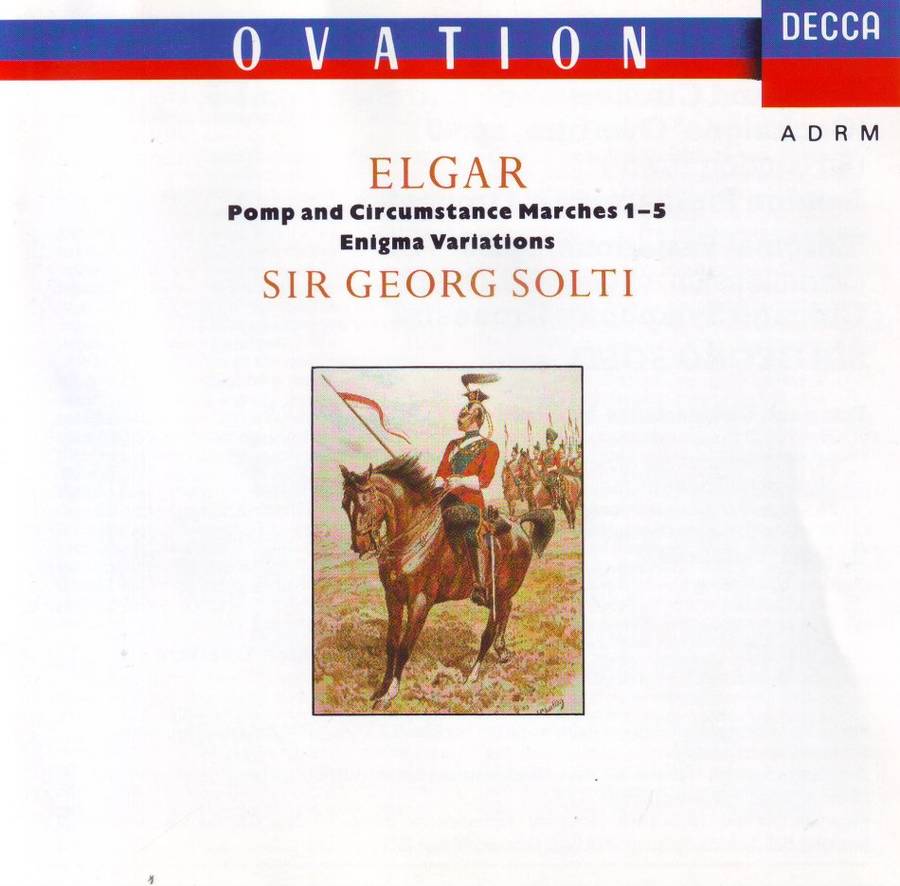 ELGAR - Pomp and circumstance marches 1-5/ enigma variations (CD) 417 719-2 NM (R25 SALE)
