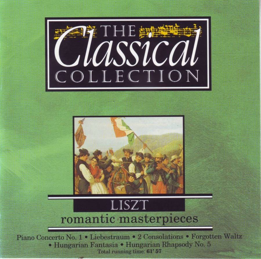 THE CLASSICAL COLLECTION - Liszt romantic masterpieces (CD) (FREE BULK SHIPPING)