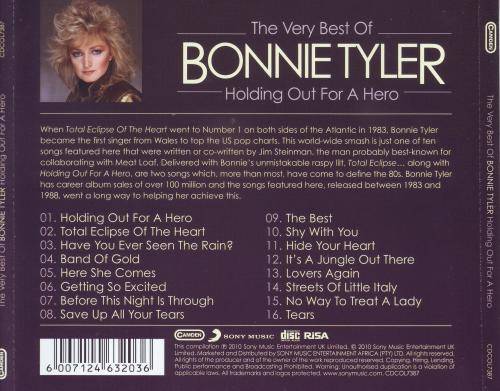 BONNIE TYLER - Holding out for a hero: the very best of (CD) CDCOL7387 NM-