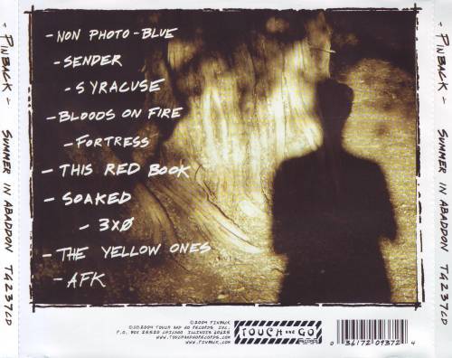 PINBACK - Summer In Abaddon (CD) TG237CD VG+