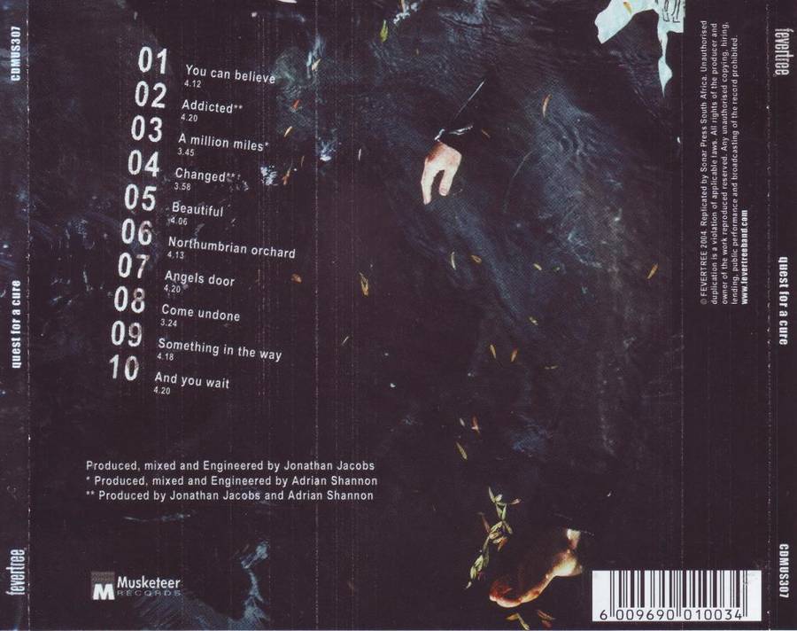 FEVERTREE - Quest For A Cure (CD) CDMUS307 NM