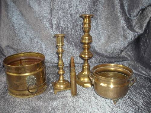 Brass Combo With Candlesticks - For Janjens Only