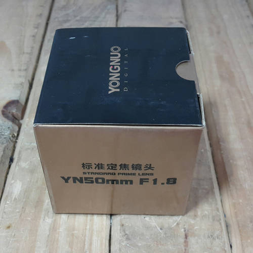 Yongnuo 50mm f/1.8 lens (Canon Mount)