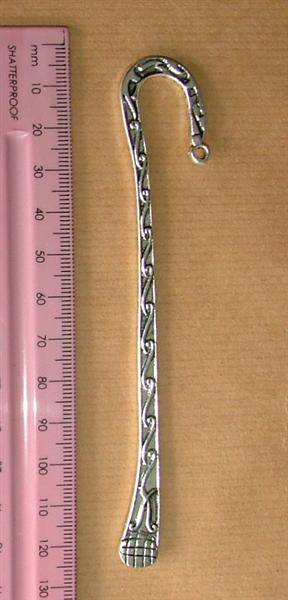Bookmark, Curls, Nickel