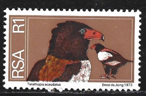 SOUTH AFRICA 1974 UMM R1.00 HIGH VALUE of 2nd DEFINITIVE SERIES FAUNA AND FLORA 0798