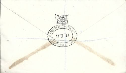 Union Of South Africa 1947 Royal Visit First Day Cover Set Of Pairs FDC0061