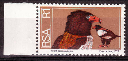 SOUTH AFRICA 1974 UMM R1.00 HIGH VALUE of 2nd DEFINITIVE SERIES FAUNA AND FLORA 0798