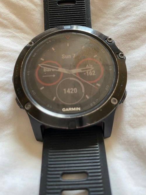 Garmin Fenix 5X Saphire Heart rate watch(black)