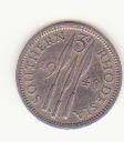 Rhodesia southern 1948 3pence