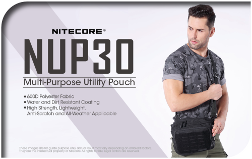 NITECORE NUP30 Multi-Purpose Utility Pouch