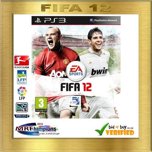 PS3 FIFA 12 Soccer Game