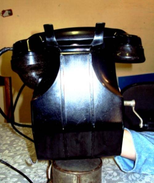 old farm telephone