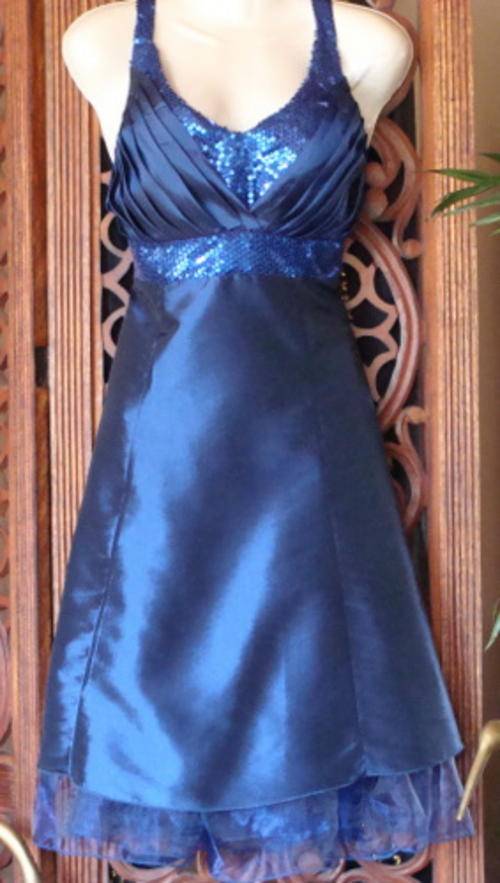"FINAL CLEARANCE" Royal Blue Cocktail/Occasion Dress"