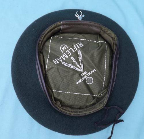 SA ARMY(SADF)  --INFANTRY GREEN BERET (1984) -- Size 58