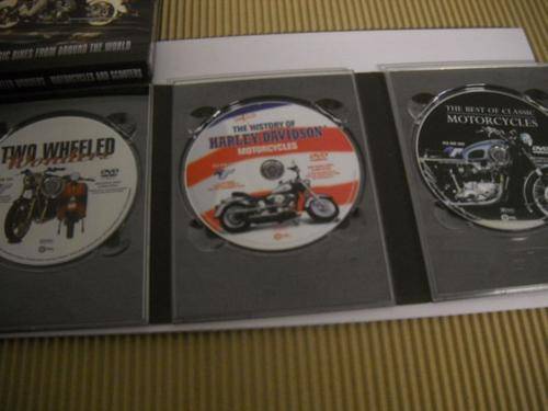 3 DVD SET TWO WHEELED WONDERS New Sealed Plus Free Crash Mania DVD