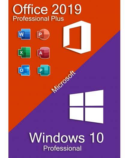 CRAZY BUNDLE DEAL!!! Windows 10 Professional + Office 19 Professional Plus