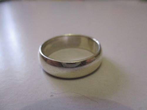 QUALITY NEW 925. SILVER 7mm D-SHAPE BAND - FOR SIZE`S AVAILABLE PLEASE BELOW.