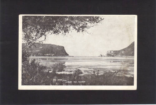 1953 (THE HEADS FROM LEISURE ISLE, KNYSNA), POST CARD- GOOD VALUE ITEM FOR COLLECTOR, SEE BELOW.