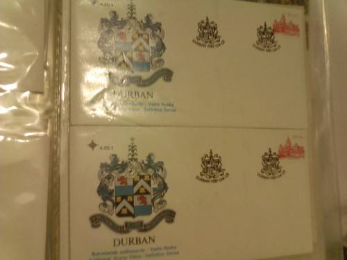 SOUTH-AFRICA- 30 VERY CLEAN FIRST DAY COVERS IN FLIP FILE, 3 LOOSE PAGES- SEE ALL SCANS.