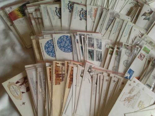 VERY GOOD LOT OF 500+ F.D.C. & SPECIAL COVERS OF SA, HIGH COLLECTION VALUE - READ BELOW.