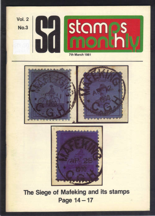 SA STAMPS MONTHLY (1981 VOL.2 - NO.3) GOOD CONDITION - READ BELOW.