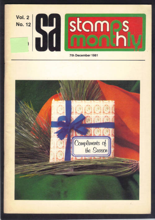 SA STAMPS MONTHLY (1981 VOL.2 - NO.12) GOOD CONDITION - READ BELOW.