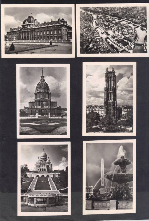 SCARCE - ANTIQUE SNAPSHOTS (3 PHOTOS) OF PARIS - GOOD COLLECTION ITEMS - SEE BELOW.