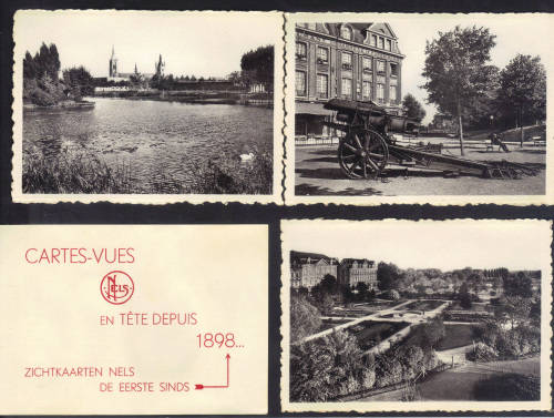 SCARCE - ANTIQUE SNAPSHOTS (9 PHOTOS) OF YPRES - GOOD COLLECTION ITEMS - SEE BELOW.