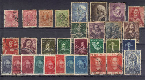 NETHERLANDS & COLONIES - MM TO FINE USED SELECTION - GOOD LOT - PLEASE READ  BELOW.