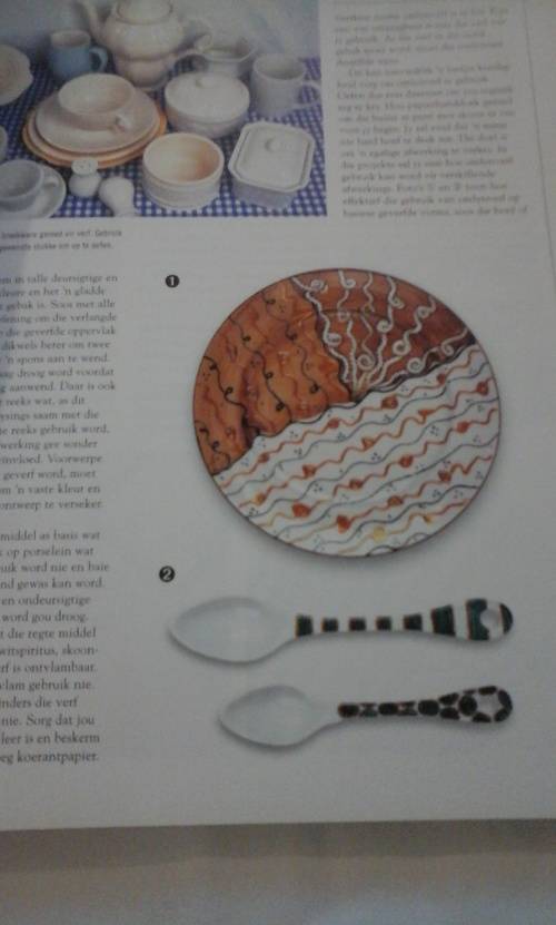 `VERF OP KERAMIEK` MAKLIKE PROJEKTE DEUR NEAL EN HOWARTH  - SEE and READ BELOW FOR INFO