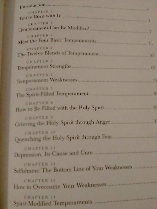 # `SPIRIT-CONTROLLED TEMPERAMENT` - BY TIM LAHAYE - SEE and READ BELOW FOR INFO