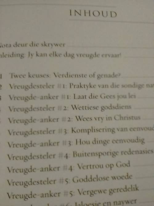 Sewe dinge wat jou vreugde steel, deur Joyce Meyer