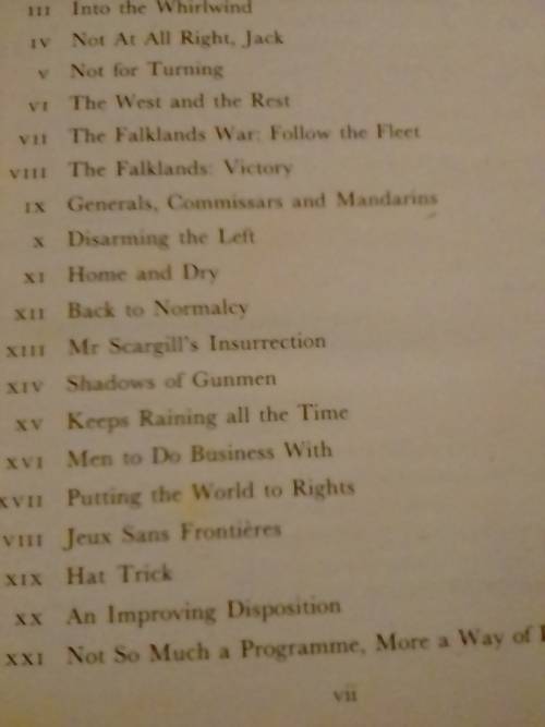 `MARGARET THATCHER, THE DOWNING STREET YEARS` - READ BELOW FOR MORE INFO