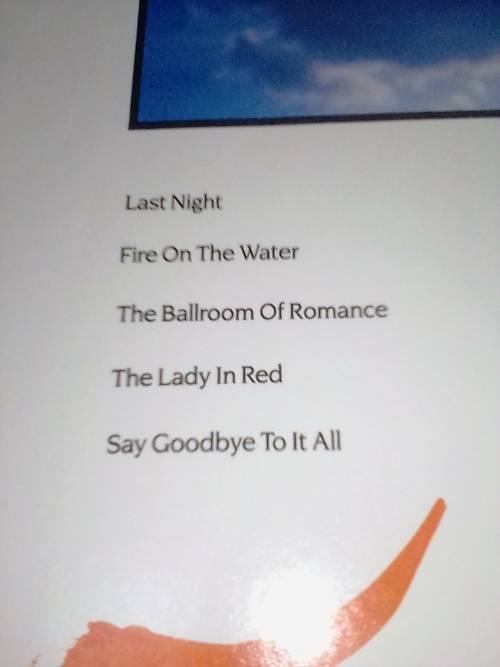 CHRIS DE BURGH  (INTO THE LIGHT) Vinyl in very good condition - SEE AND READ BELOW.