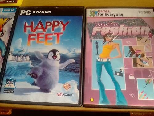 6 x GOOD PC GAMES - (ONE BID TO TAKE ALL) - PLEASE SEE SCANS BELOW .